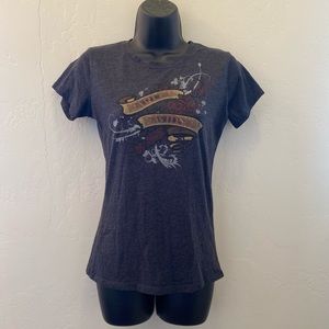 Harley Davidson T-Shirt Charcoal Gray Size M